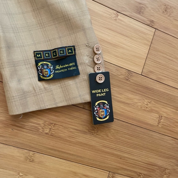 Mecca Sport Coat Suit Jacket Blazer 2 pocket Front 3 Pocket Inside Size 52 - Picture 8 of 16